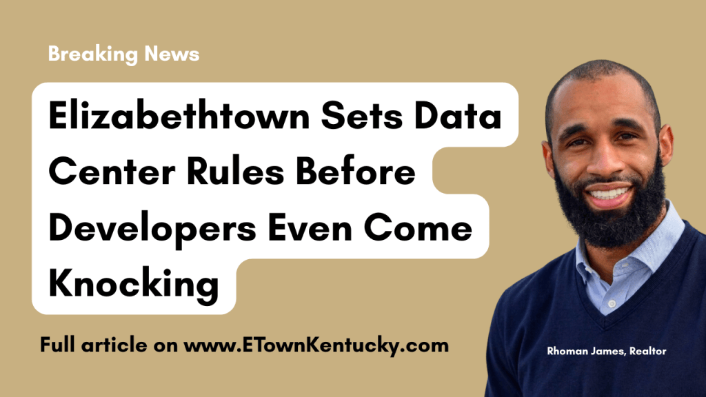 Elizabethtown Moves to Restrict Data Centers Before Any Are Even Proposed